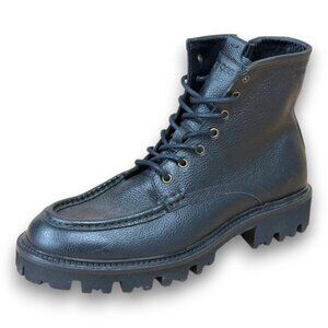 BOSS Julyo Men's Black Leather Extralight Boots US 9 (UK 8 EU 42) MSRP $299